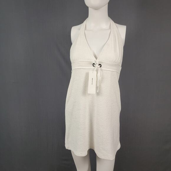 other Dresses & Skirts - Urban Outfitters Mini Dress XS Terrycloth Halter Y2K Beachwear